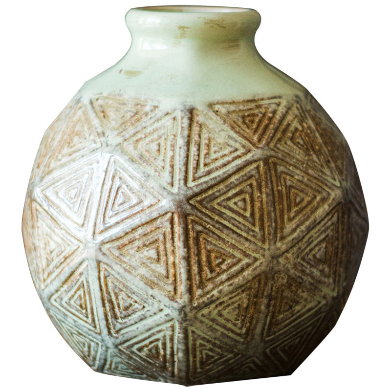Multi-Grain Porcelain Vase
