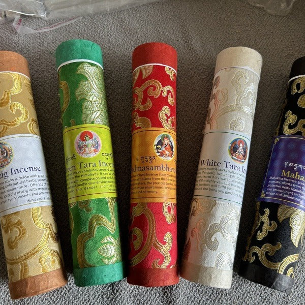 Authentic Nepal Handmade Herbal Incense Sticks (Tibetan Style)