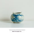 Chang Poju Ice Table Glazed Small Ceramic Incense Burner