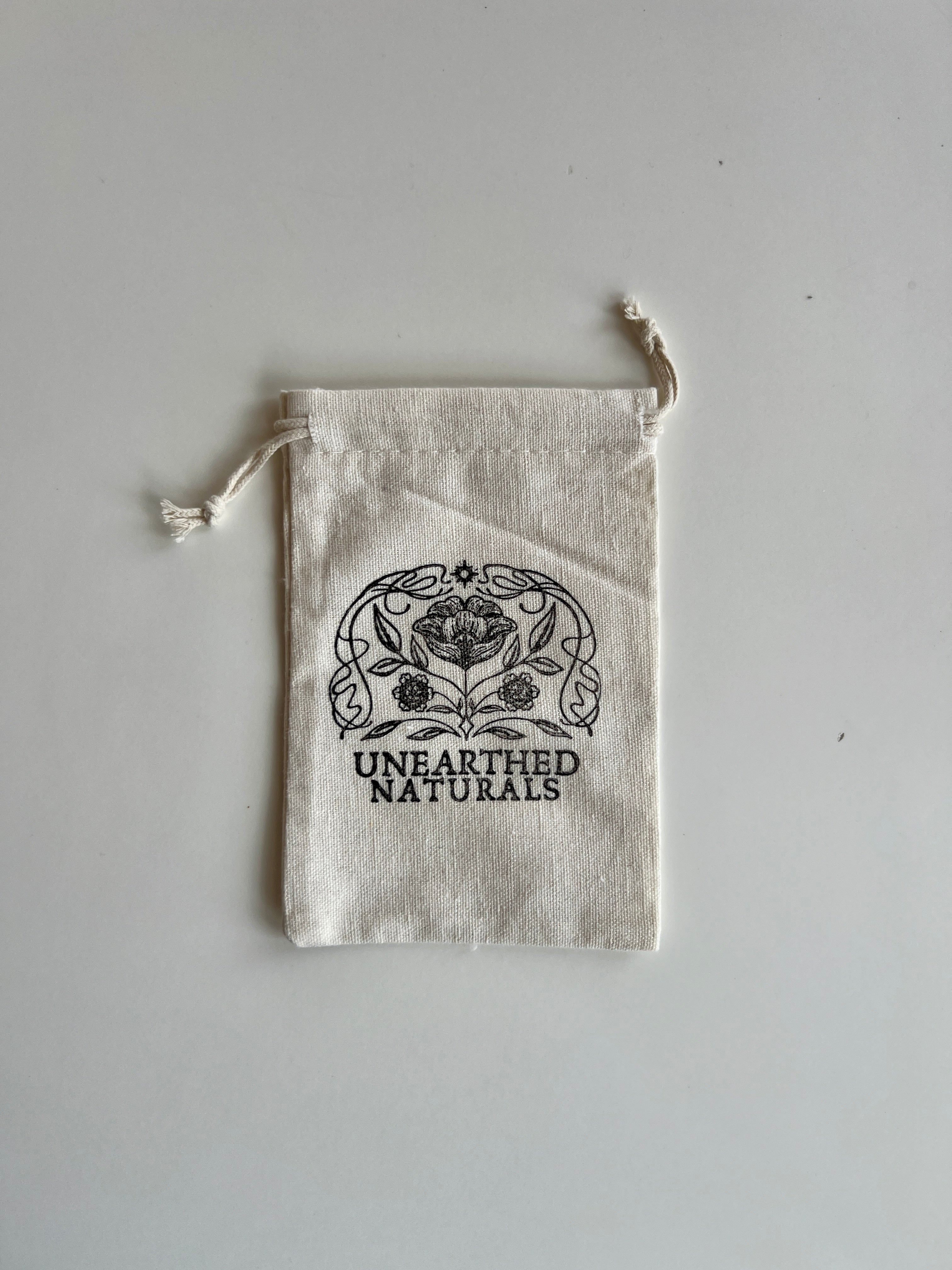Reusable Cotton Muslin Bath Soak Bag - 4x6