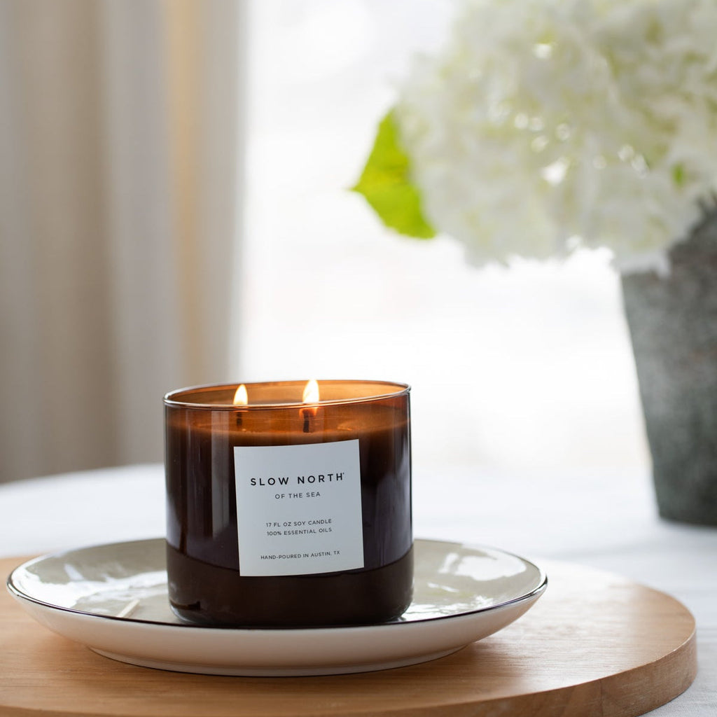 Of The Sea (Eucalyptus + Lavender + Peppermint) - Signature 3-Wick Candle