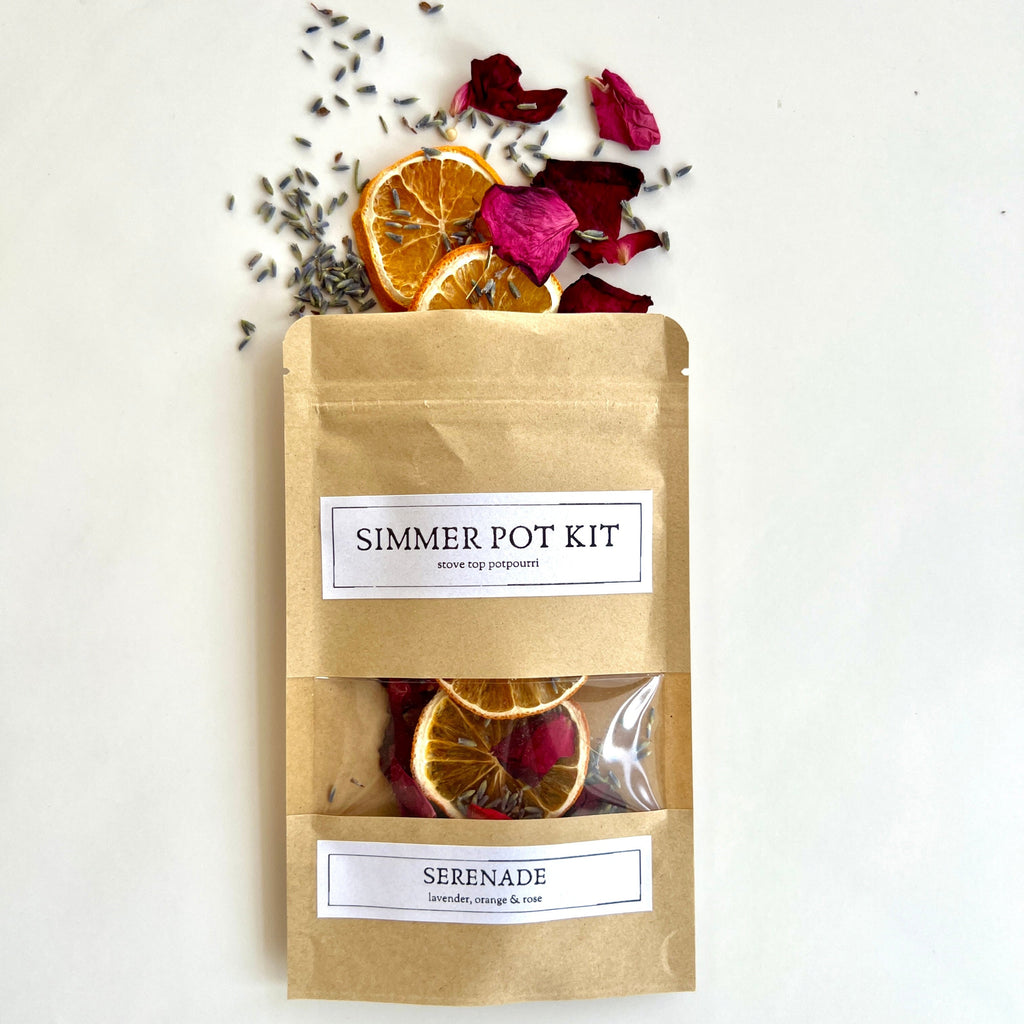 SERENADE - Lavender, Rose, & Orange Simmer Pot Kit