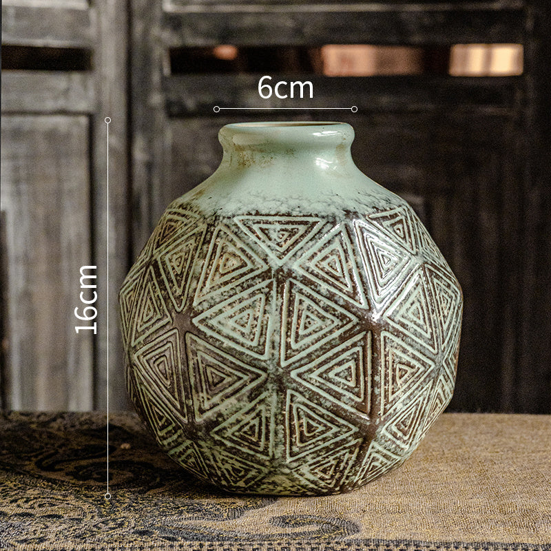 Multi-Grain Porcelain Vase