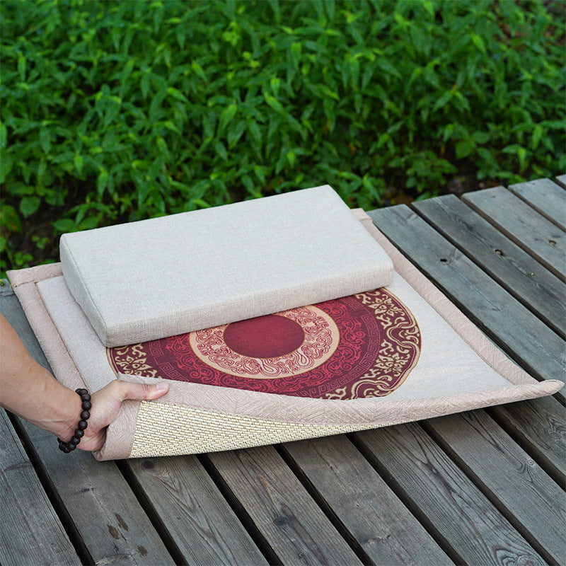 Double-Sided Meditation Cushion Set