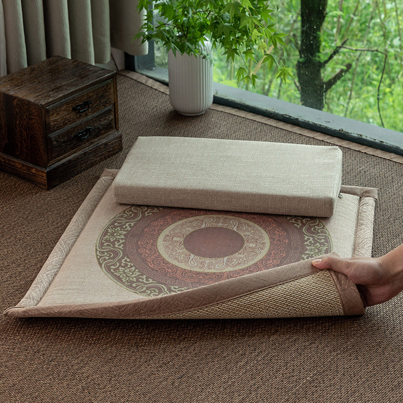 Double-Sided Meditation Cushion Set